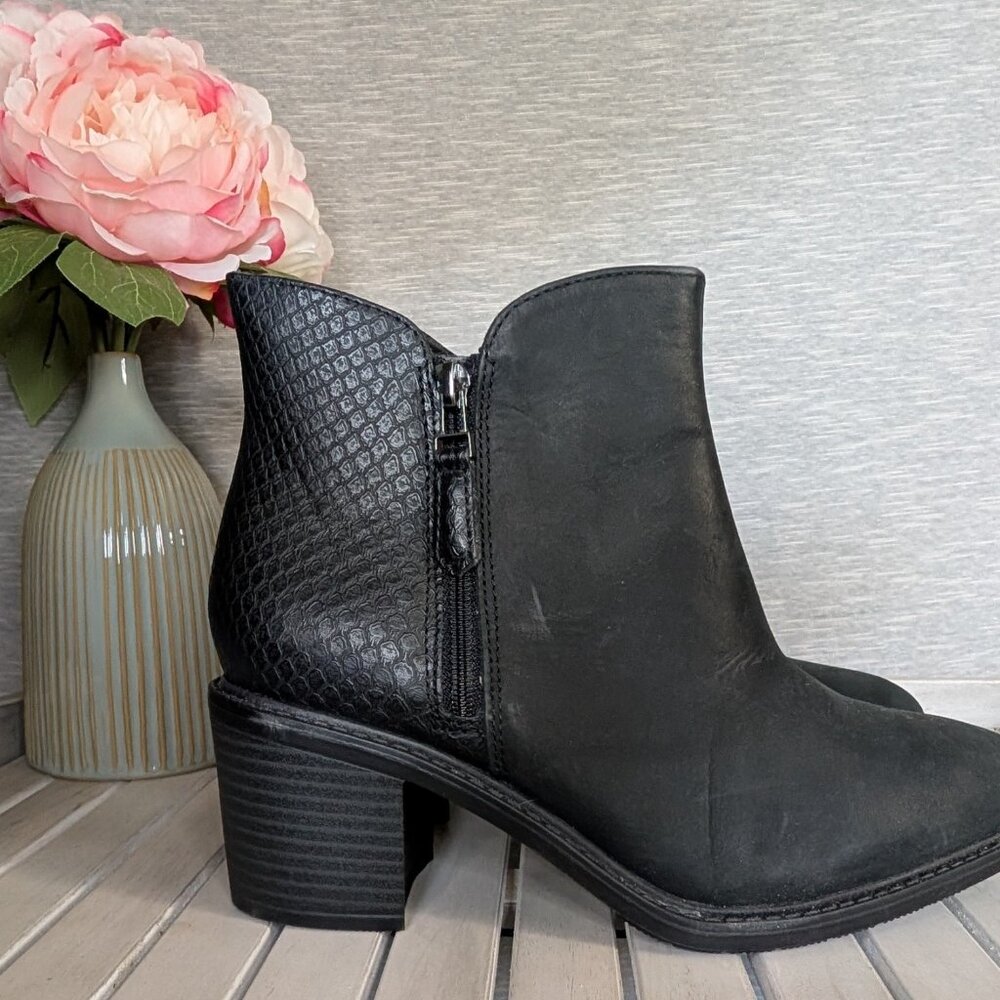 Clarks Collection Leather Boots- New